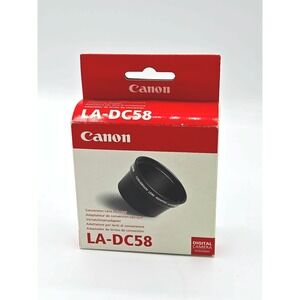 Canon LA-DC58 Conversion‎ Lens Adapter for Digital Camera Accessories